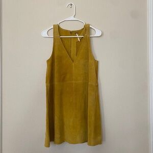 FREE PEOPLE SUEDE DRESS